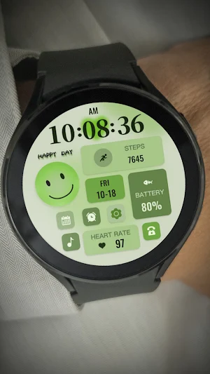Smiling Face Spring ZKin Watch Screenshot 3