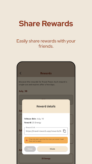 Travel Rewards - Reward Links Screenshot 2
