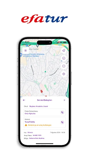Efatur Servis Screenshot 1