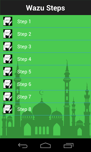 Learn Namaz & Wuzu (Ablution) Screenshot 2