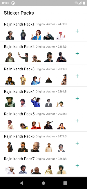 Rajinikanth Stickers Thalaiva Screenshot 1