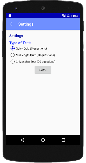 Australian Citizenship Test Screenshot 2