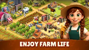 Animal Farm Life: Town Farming Screenshot 1