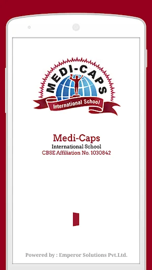 Medi-Caps International School - Parents Screenshot 0