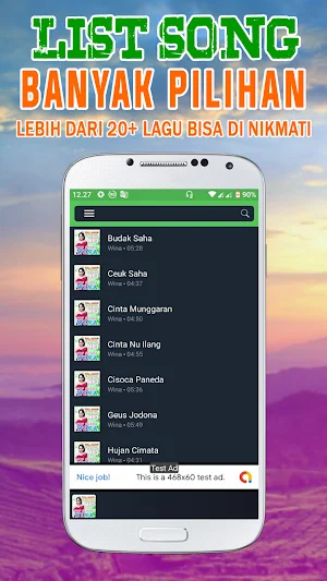 Lagu Pop Sunda Wina Offline Lengkap Budak Saha Screenshot 1