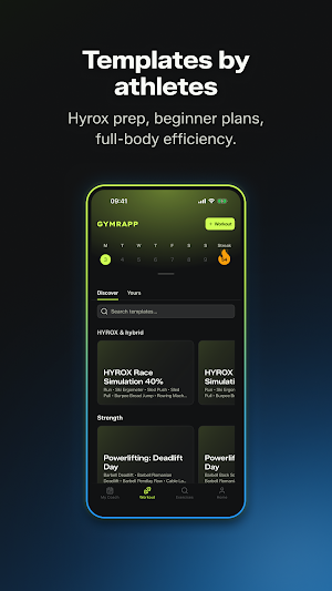 Gymrapp: Hybrid Training Screenshot 2