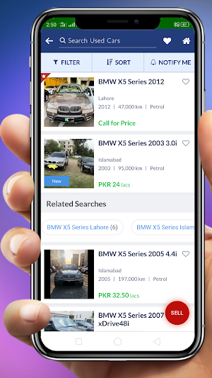 Used Cars in Pakistan Screenshot 2