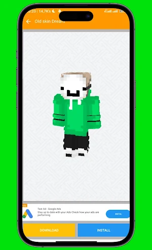 Dream Skin for Minecraft PE screenshot 3