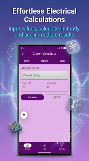 Electrical Eng. Calculator Screenshot 3