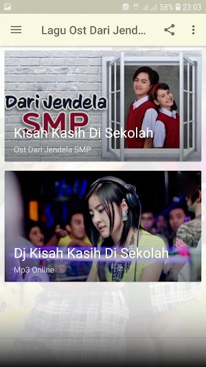 Sayang ost Dari Jendela SMP Screenshot 2