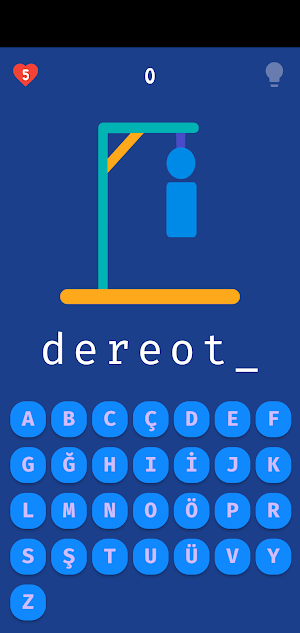 Hangman:Adam Asmaca Screenshot 2