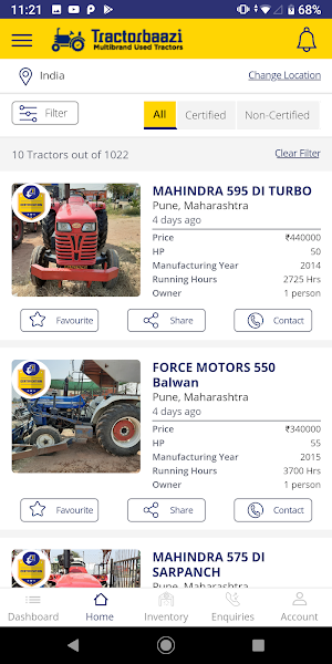 Tractorbaazi - Multibrand Used Tractors Screenshot 2