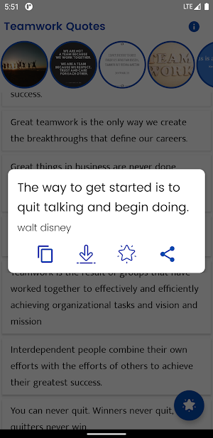 Teamwork Quotes and Sayings Screenshot 3