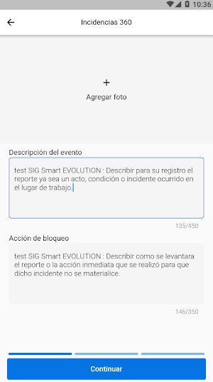 SIG Smart Evolution Screenshot 2