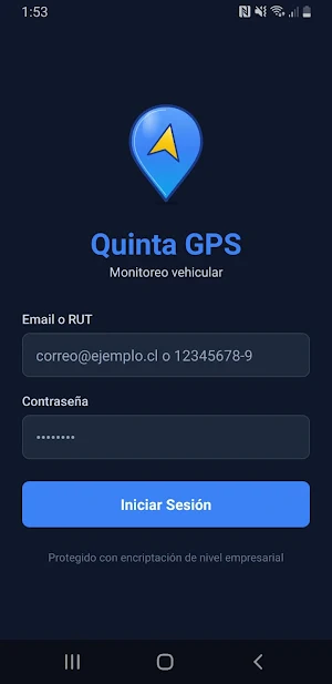 QuintaGPS Chile Screenshot 0