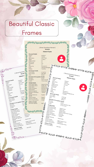 Marriage Biodata Maker Screenshot 2