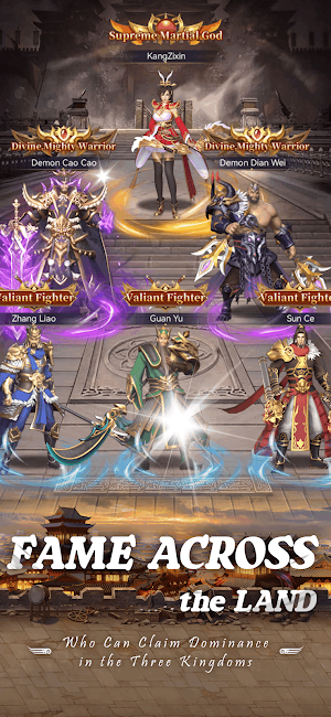 Three Kingdoms: Heroes Battles Screenshot 0