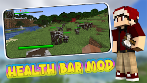 Health Bar Mod For Minecraft Screenshot 1