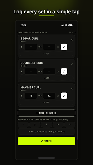 Body Workout - Gym Tracker Screenshot 1