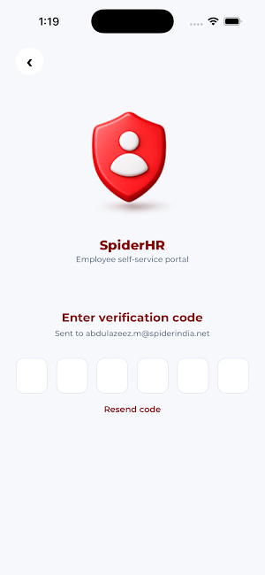 SpiderHRMS Screenshot 1