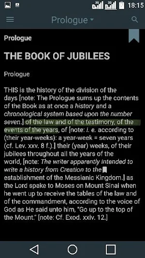 The Book of Jubilees Screenshot 2