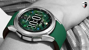 Go Green Watch Face 017 Screenshot 0