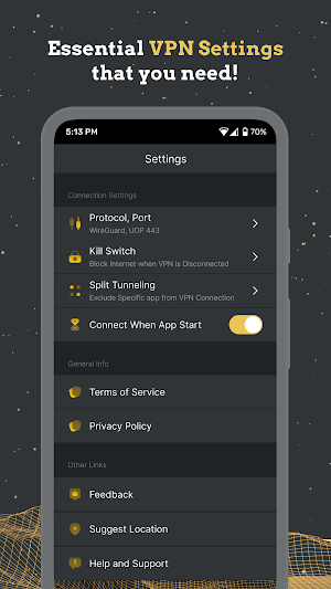Golden Guard VPN Screenshot 2
