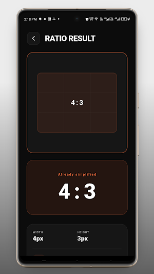 RatioPro Screenshot 1