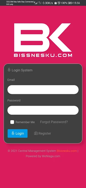 Bissnesku System Screenshot 0