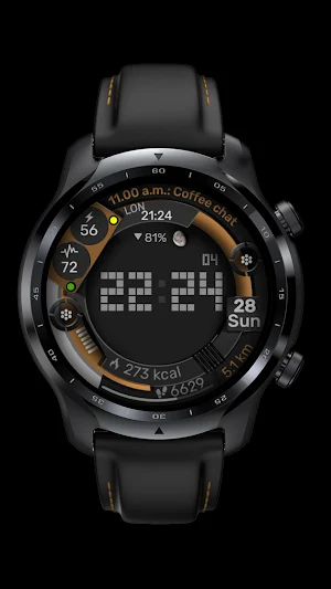 Digital Watch Face CRC092 Screenshot 2