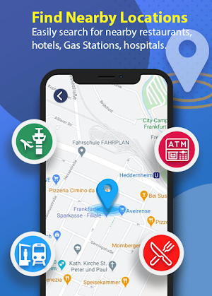 GPS Navigation: Live Map Direction, Route, GPS Screenshot 3