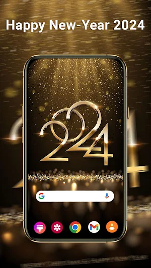 Happy Year 2024 Wallpaper Screenshot 2