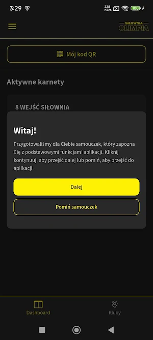 Siłownia OLIMPIA Screenshot 2