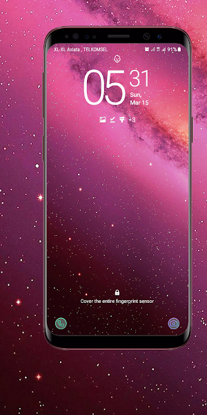 Pink Star Wallpaper Screenshot 1
