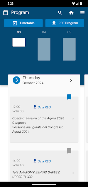 Agorà 2024 Congress Screenshot 2