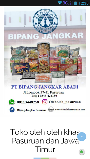 Oleh Oleh Pasuruan Screenshot 0