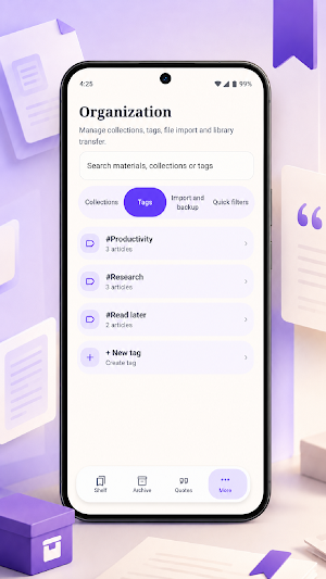 Hylly: Reader & Bookmarks Screenshot 3