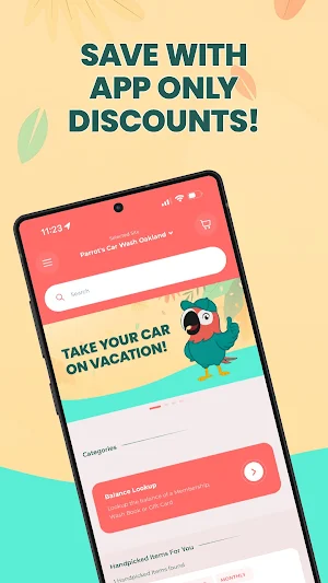 Parrot's Car Wash Screenshot 2
