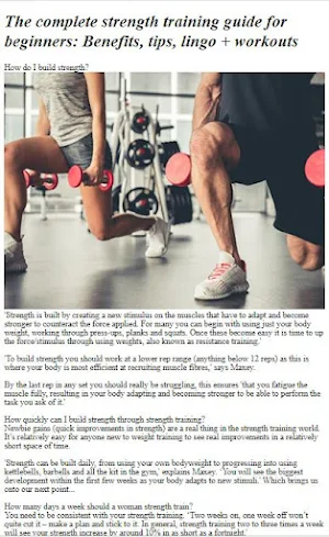 How to Weightlifting Exercises Screenshot 3
