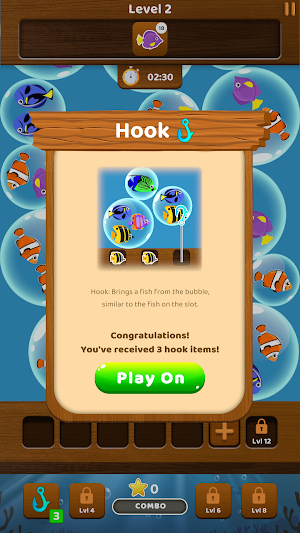 Fish Sort: Triple Match Puzzle Screenshot 2