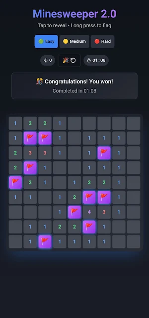 Minesweeper 2.0 Screenshot 1
