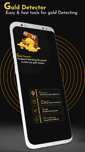 Gold Scanner, Gold Detector Screenshot 2