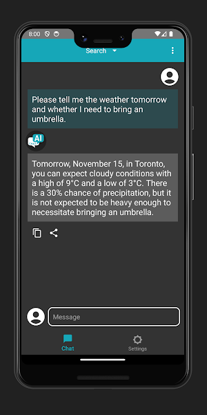 SearchGPT - AI Chat & Search Screenshot 0