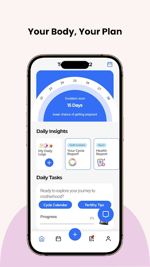 Ovy Health: Fertility & Cycle Screenshot 0