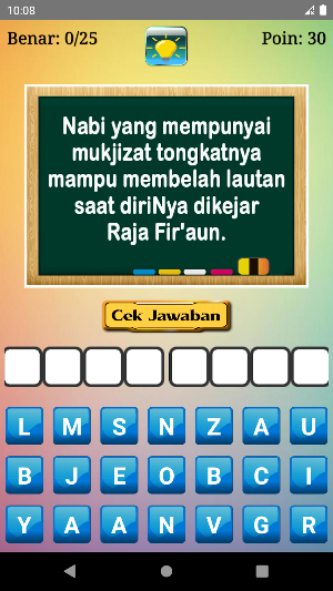 Tebak Nama Nabi Screenshot 3