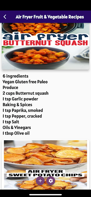 Air fryer recipes Screenshot 2