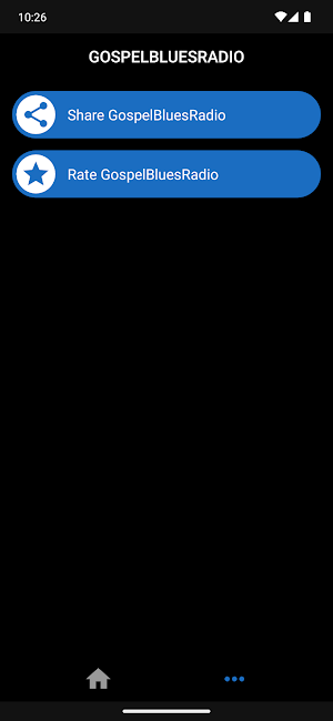 GospelBluesRadio Screenshot 3