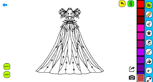 Gown Coloring Book Screenshot 2