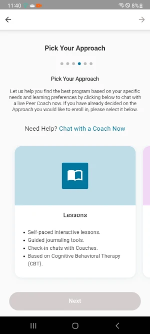 iPrevail: Online Peer Support Screenshot 2