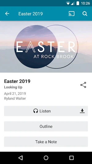 Rock Brook Church App Screenshot 2